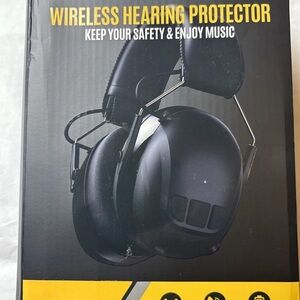 Wireless Hearing Protector With Bluetooth Technology Model Ac136 New Open Box